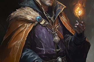 dnd, fantasy character and dnd character