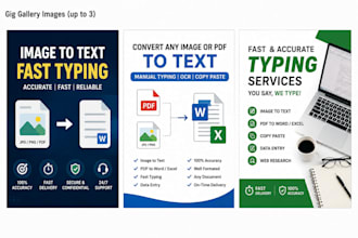 convert image to text and do fast typing