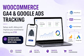 setup your woocommerce ga4 and google ads conversion tracking in 72h