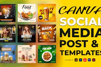 do best canva social media post and design story in canva