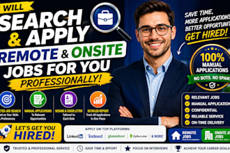 search and apply remote and onsite jobs for you professionally