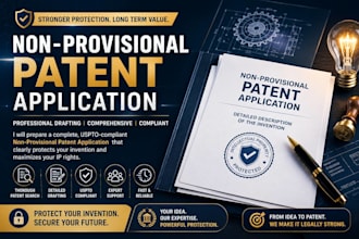 search, draft and file non provisional patent application