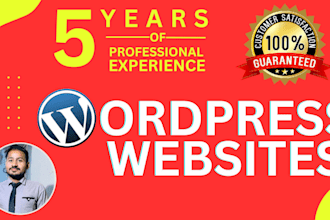 build wordpress website, wordpress, website design or blog