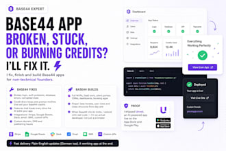 base44 expert build fix and deploy your base44 app base44 bug fixing
