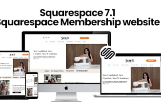 squarespace 7 1 membership website redesign squarespace 7 1 subscription website