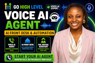 setup voice ai agent, ghl virtual assistant, gohighlevel voice ai ai front desk