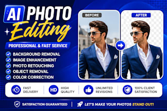 do ai photo editing, background removal