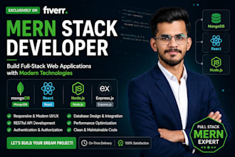 full stack mern web applications