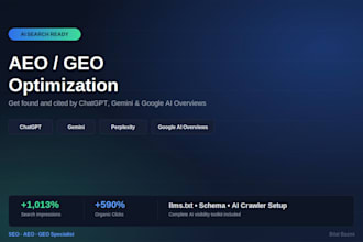 aeo GEO optimization for ai search chatgpt and google ai overviews