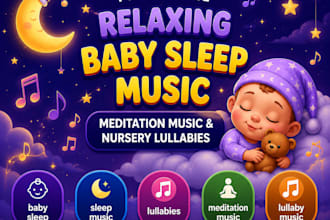 create relaxing baby sleep music meditation music and nursery lullabies
