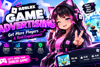 promote your roblox game, roblox groups, roblox server, to target roblox players