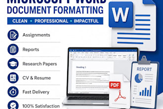 format microsoft word documents professionally