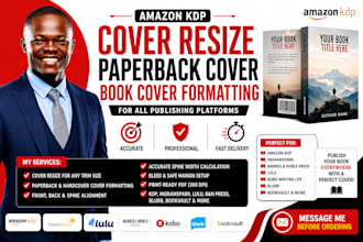 cover resize paperback cover book cover formatting for all platforms