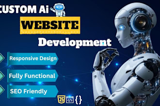 build an ai ecommerce website with chatbot and SEO