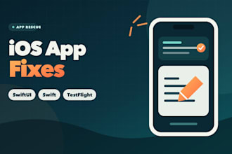 fix your ios app in swift or swiftui