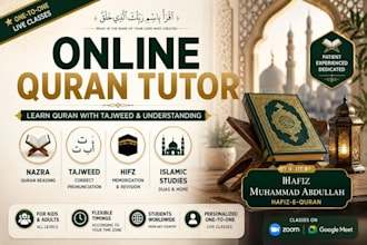 teach quran online with tajweed hifz and islamic studies