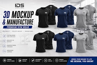 design and manufacture custom gym wear