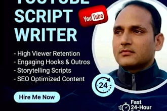 write engaging youtube scripts for your videos