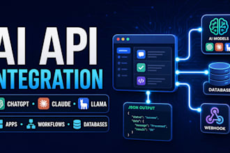 integrate chatgpt or claude API into your app or workflow