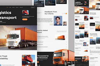 build transportation management app, logistics, trucking, dispatch website