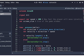 write, fix or extend your godot gdscript