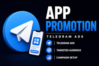 run telegram ads to promote your app and attract active users