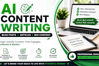 do ai content writing and chatgpt content editing