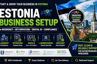 help estonia company setup, eresidency, ou formation, digital id, compliance