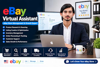 be your professional ebay VA ebay dropshipping VA ebay 2step VA ebay expert