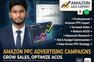 manage amazon PPC advertising campaigns as your amazon ads expert