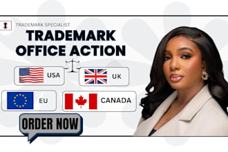 respond to trademark office action, refusal, or cancellation