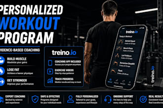 create an evidence based personalized workout plan