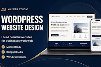 design your wordpress website