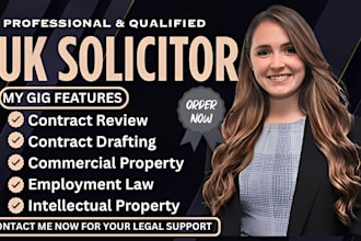 be your uk solicitor for employment law, commercial property and intellectual