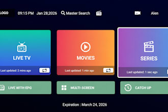 rebrand your iptv app for android, firestick and smart TV