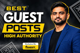 publish guest posts on real websites