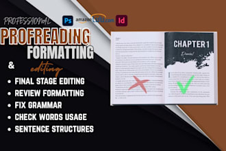 do edit profreading formatting, manuscript critique, grammar check, spell check