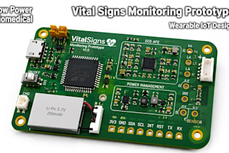 design a low power biomedical vital signs monitoring prototype wearable iot