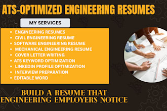 write a professional engineering, tech, software, and technical resume
