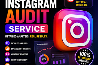 audit your instagram profile and provide a custom growth strategy
