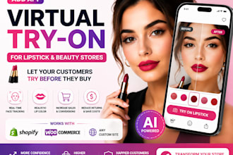integrate ai virtual try on for lipstick and beauty ecommerce stores
