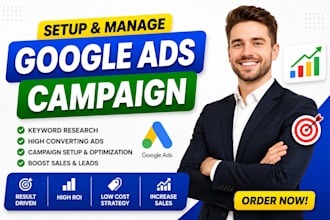 manage your google ads campaigns for shopify stores