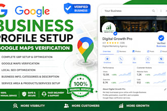 set up your google business profile