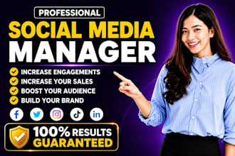 your social media marketing manager and content creator