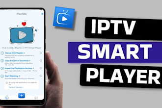 develop a custom iptv app for android TV, fire TV, smart TV, and mobile