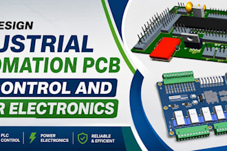 design industrial automation pcb plc control and power electronics