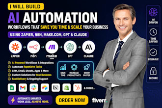 setup ai agent n8n zapier make ai claude gpt vapi ai chatbots ai automation
