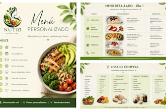 planes de alimentación personalizadas
