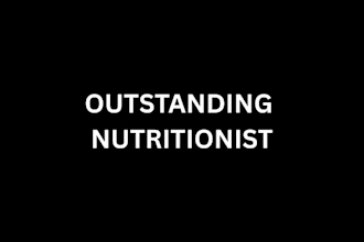 create a personalized nutrition and healthy meal plan