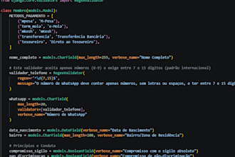 develop custom python scripts and backend automation